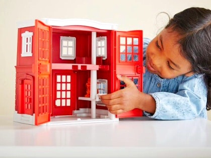 Green Toys - Fire Station Play Set