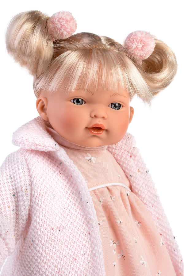 Llorens Dolls Aitana 33cm Doll Apricot/Pinkl