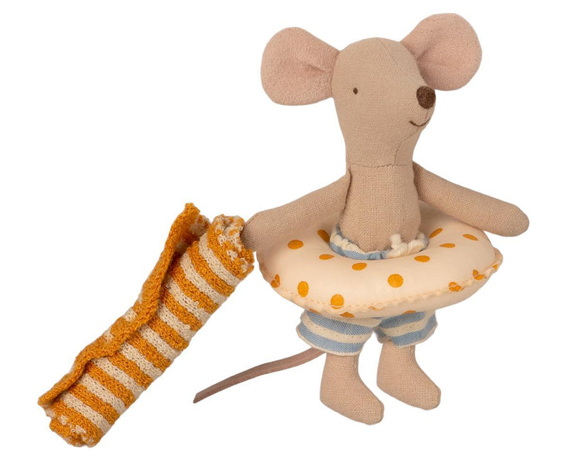 Maileg Beach Mouse Little Brother In Cabin