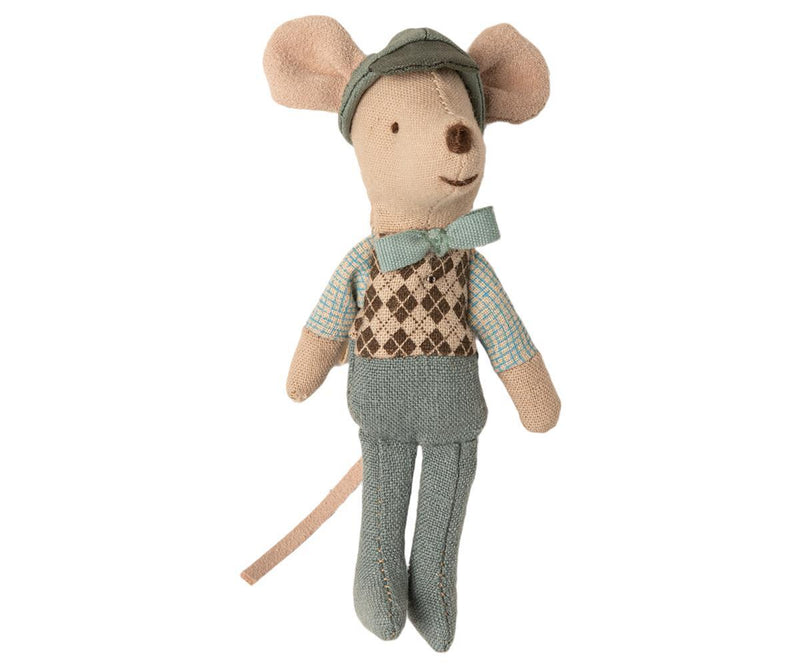 Maileg - Mouse Yellow Car & Garage
