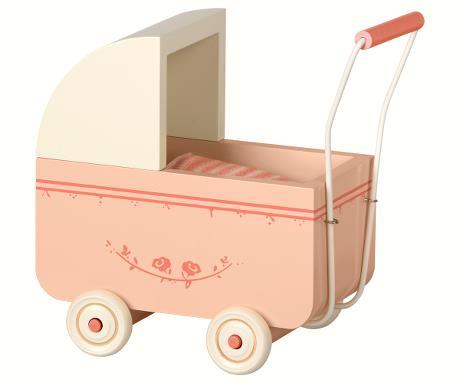 Maileg - Pram Micro Powder Pink