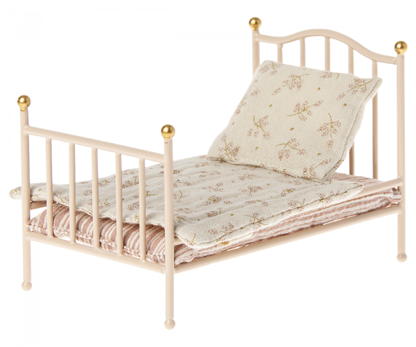 Maileg- Vintage Bed for Mouse - Rose