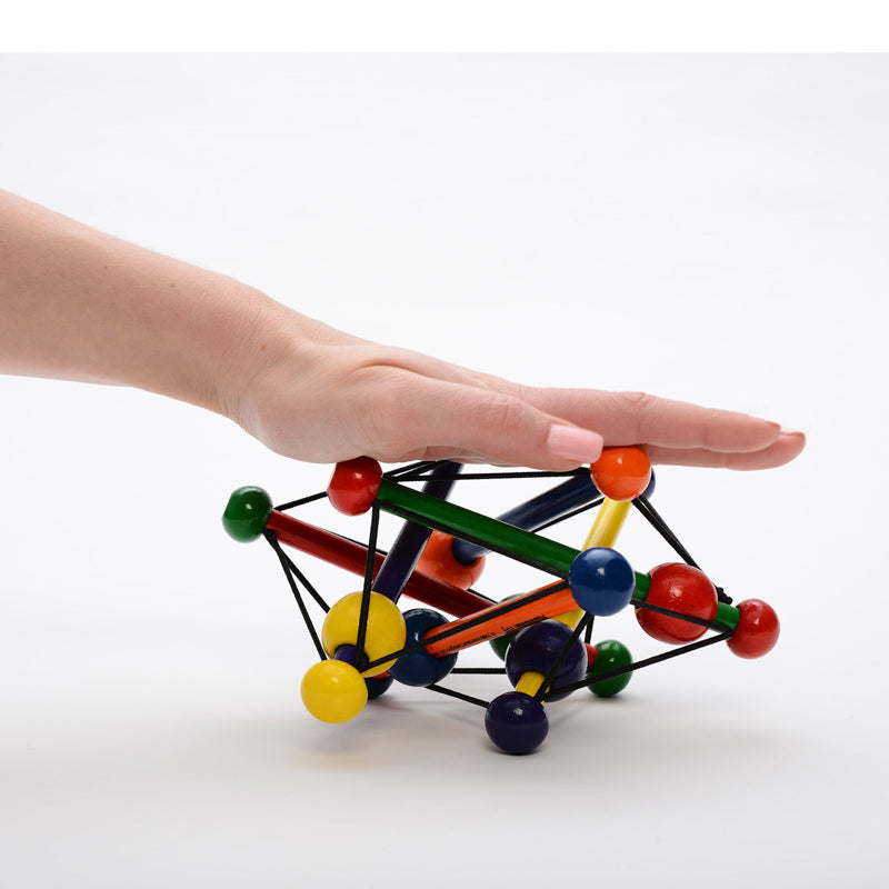 Manhattan skwish classic toy is a flexible, tactile and colourful teether toy.