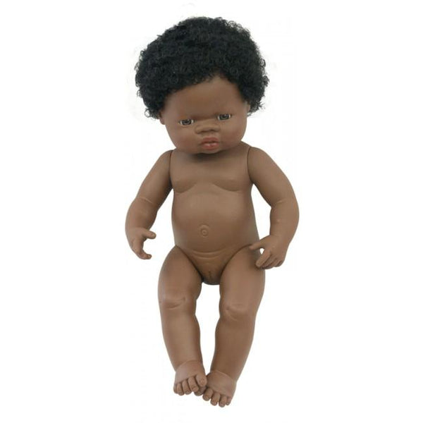 Miniland - Vinyl Doll 38cm African Girl