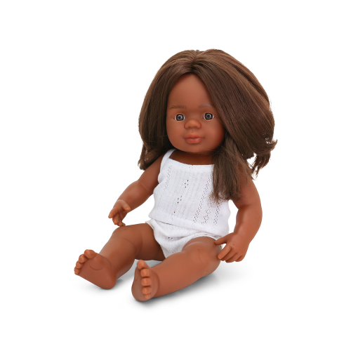 Miniland - Vinyl Doll 38 cm Aboriginal Girl