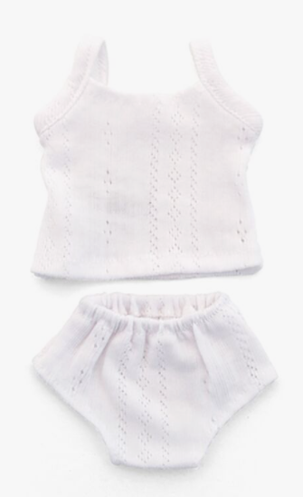 Miniland - Dolls Clothing Underwear 32cm  in white
