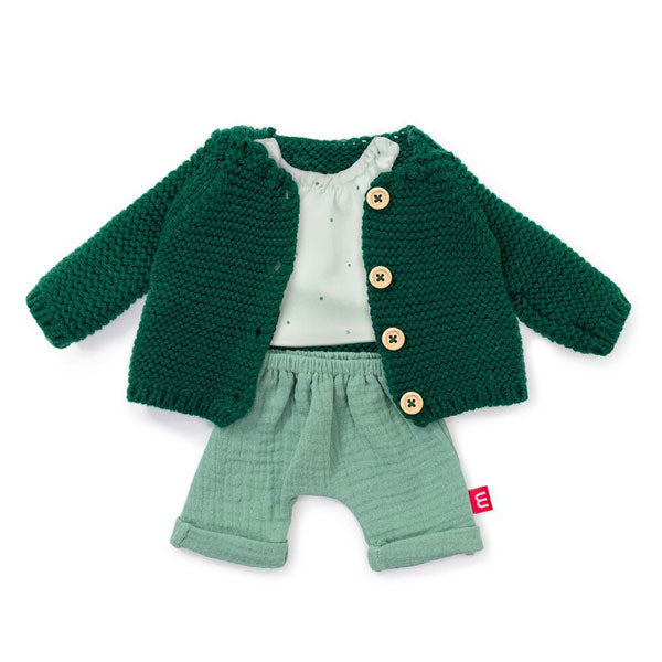 Miniland - Dolls Clothing 38-42cm Green Forest Outfit