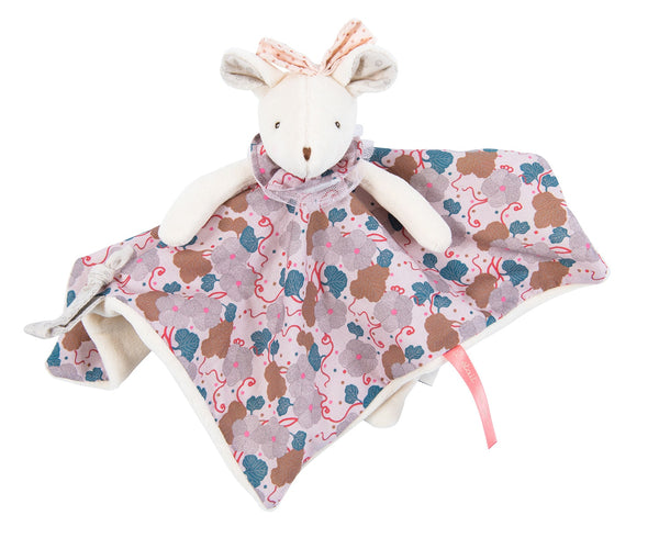 Moulin Roty - Mouse Comforter, floral