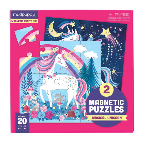 Mudpuppy - Magnetic puzzle, Magical Unicorn