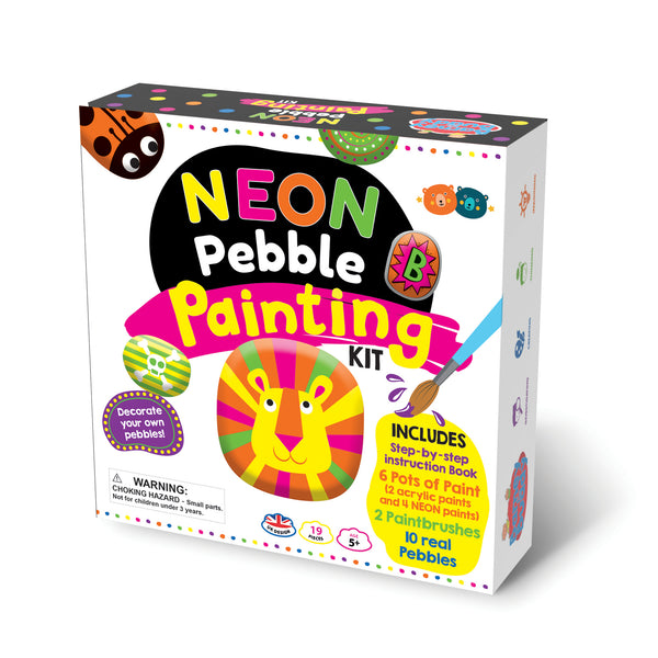 Neon Pebble Painting Kit