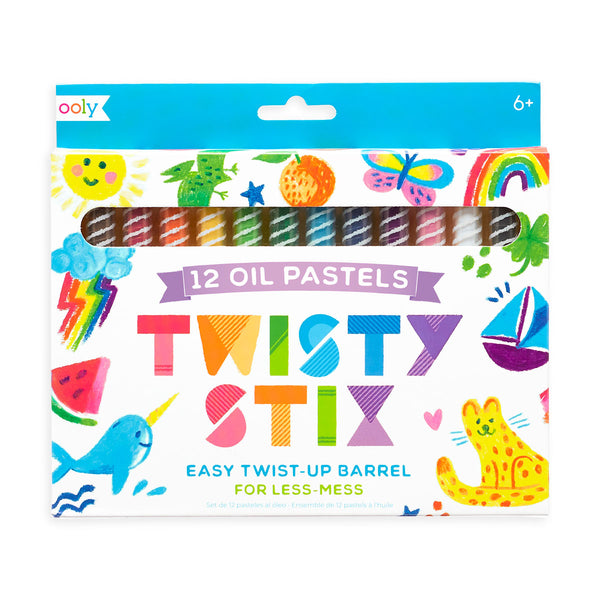 Ooly - Twisty Stix 12 Oil Pastels