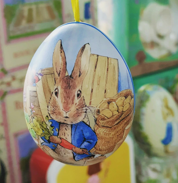 Mini Peter Rabbit Tin Egg