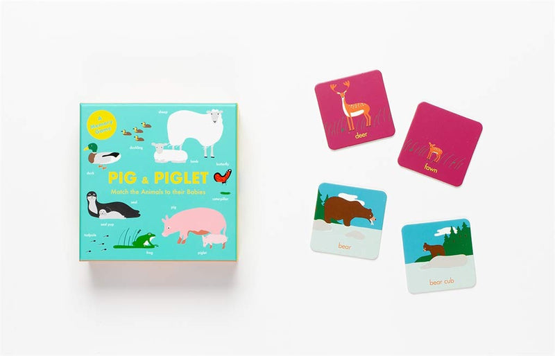 Matching & Memory Game - Pig & Piglet