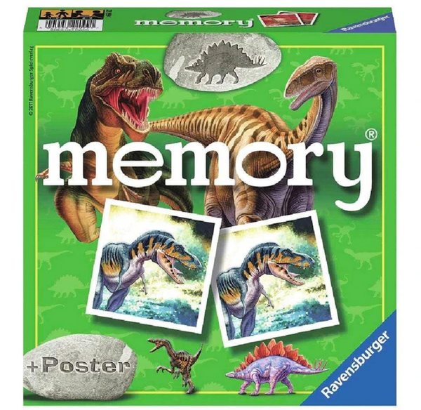 Ravensburger - Dinosaur Memory Game & Poster