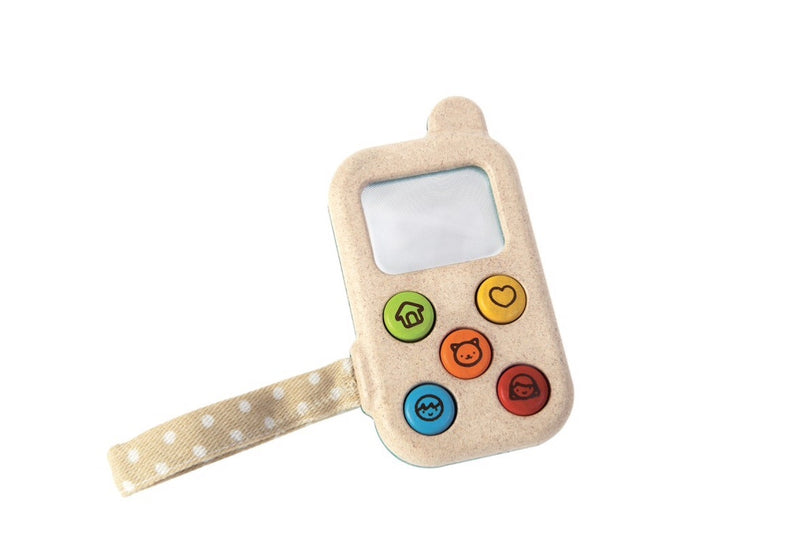 plan toys my first phone a babys first wooden phone