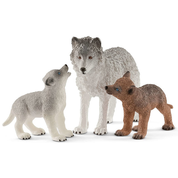 Schleich - Mother Wolf with Pups