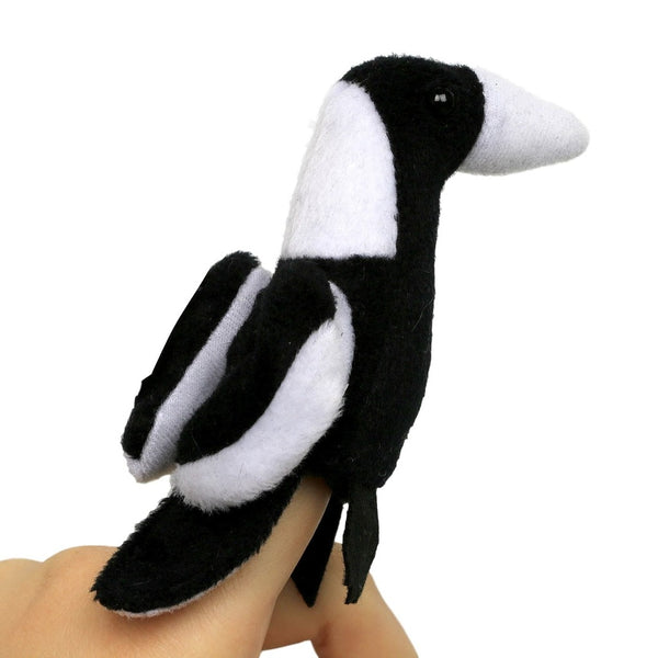 Finger Puppet - Magpie