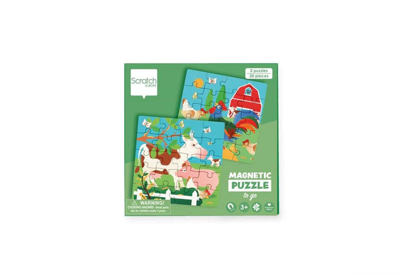 Scratch Europe - Farm Magnetic Puzzle