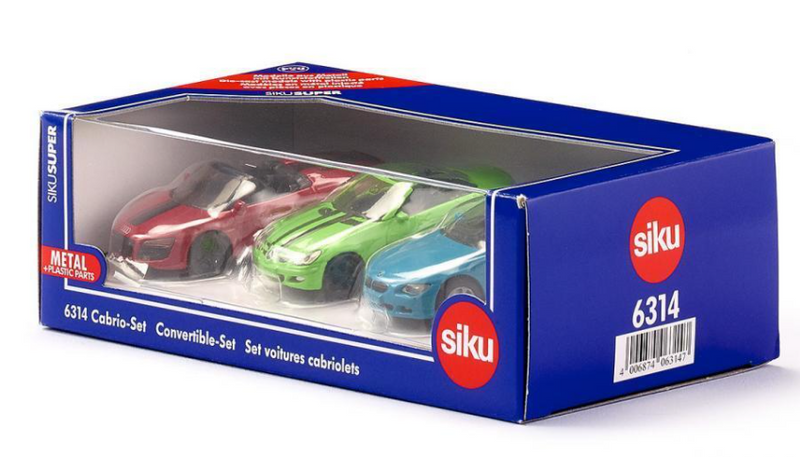 Siku - Convertible Car Set
