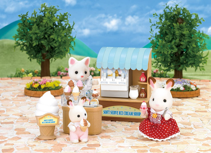 Sylvanian Families Soft Serve Ice Cream Shop