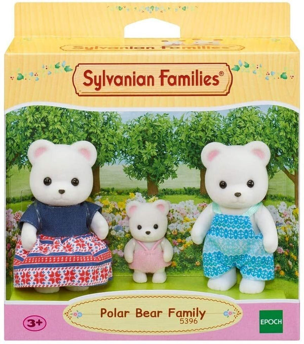 Sylvanian Family Polar Bear Family