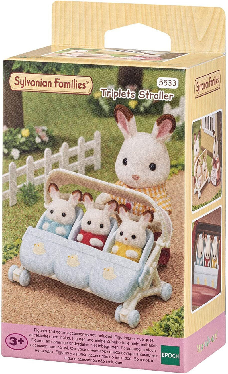 Sylvanian Families Triplets Stroller 