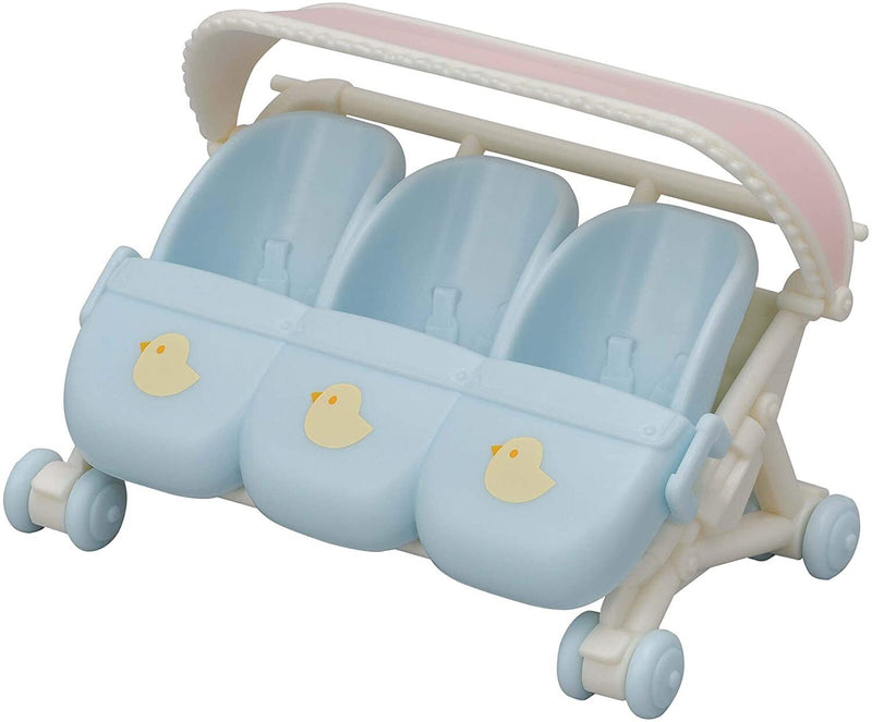 Sylvanian Families Triplets Stroller 