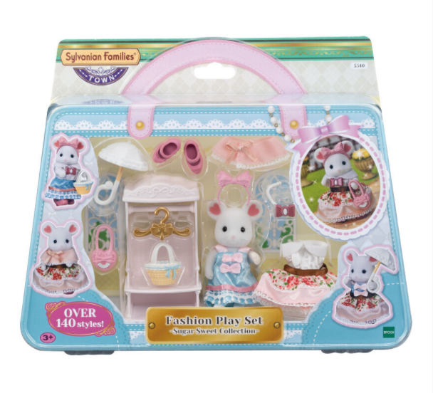 Sylvanian Families Fashion Play Set, Sweet Sugar Collection