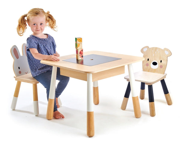 Tender Leaf - Wooden Table & Chairs - Animal Theme in Timber