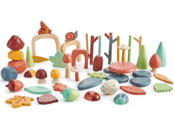 Tender Leaf Toys Forest Floor Set