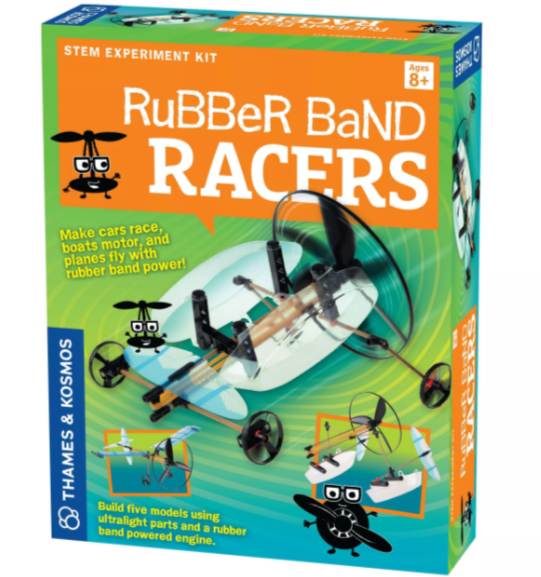 Thames and Cosmos Rubber Band Racers
