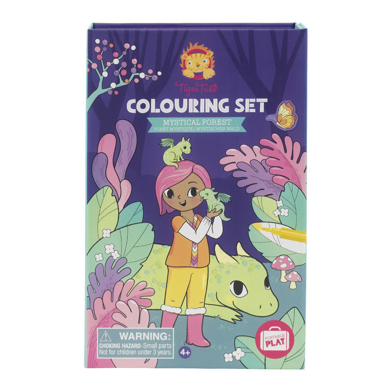 Tiger Tribe - Coloring Set Mystic Forest
