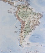 Canvas World Map