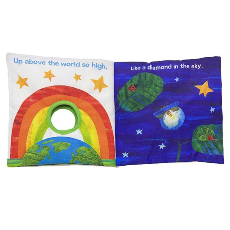 Eric Carle - Soft Teether Book - Very Hungry Caterpillar Clip on, Twinkle Twinkle Little Star