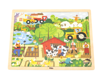 Viga - 48 pcs Puzzle Farm