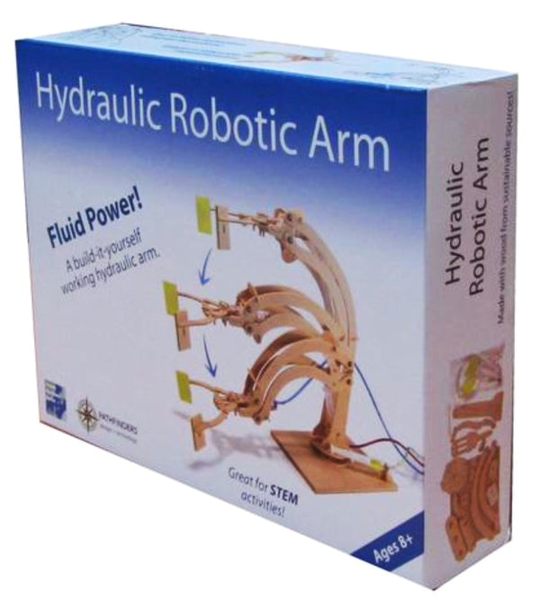 hydraulic-robotic-arm-in-wood