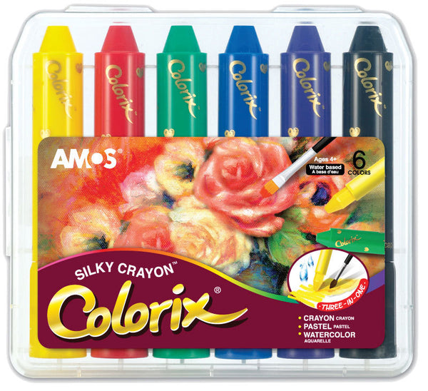 Colorix - Silky Crayons 6 pack