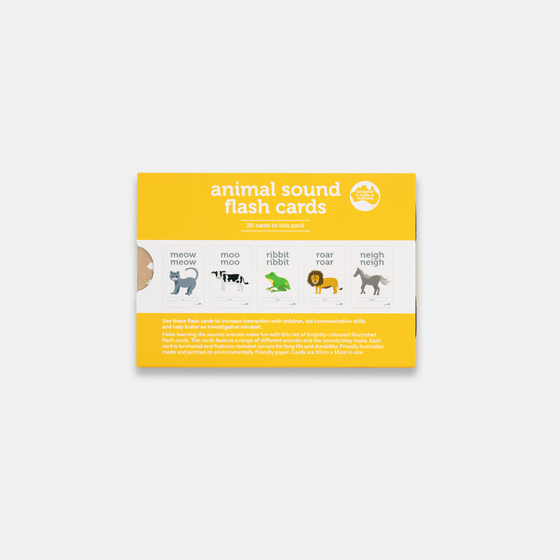 Two little ducklings - Animal Sounds Flash Cards