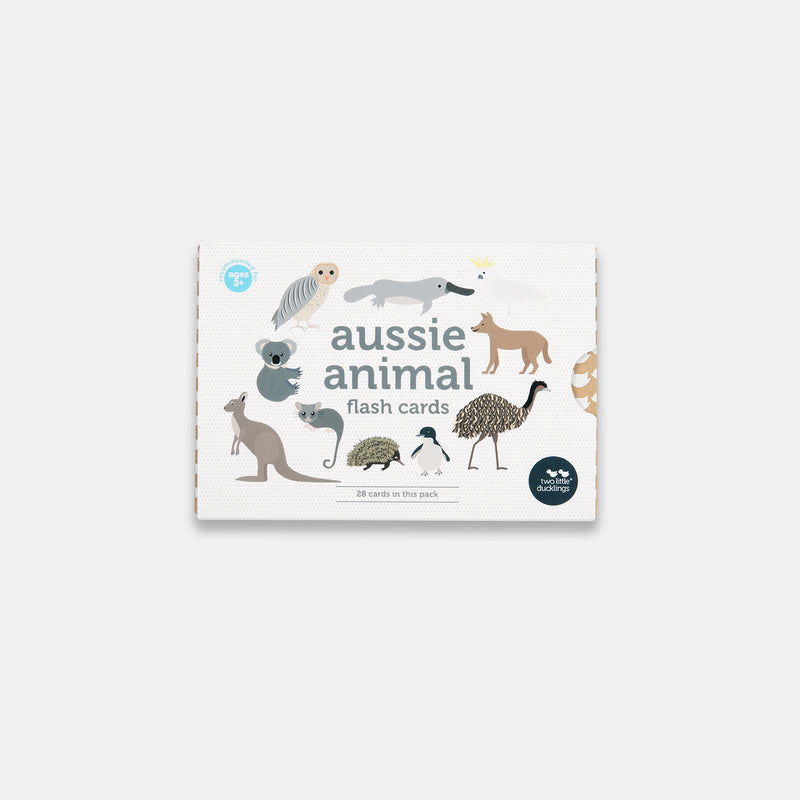 Two little ducklings - Aussie Animal Flash Cards