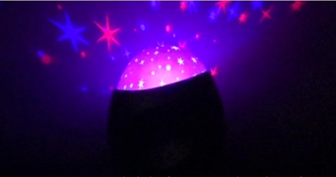 IS -  Galaxy Star Projector, silver