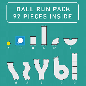 Connetix Tiles Ball Run 92 Piece Set