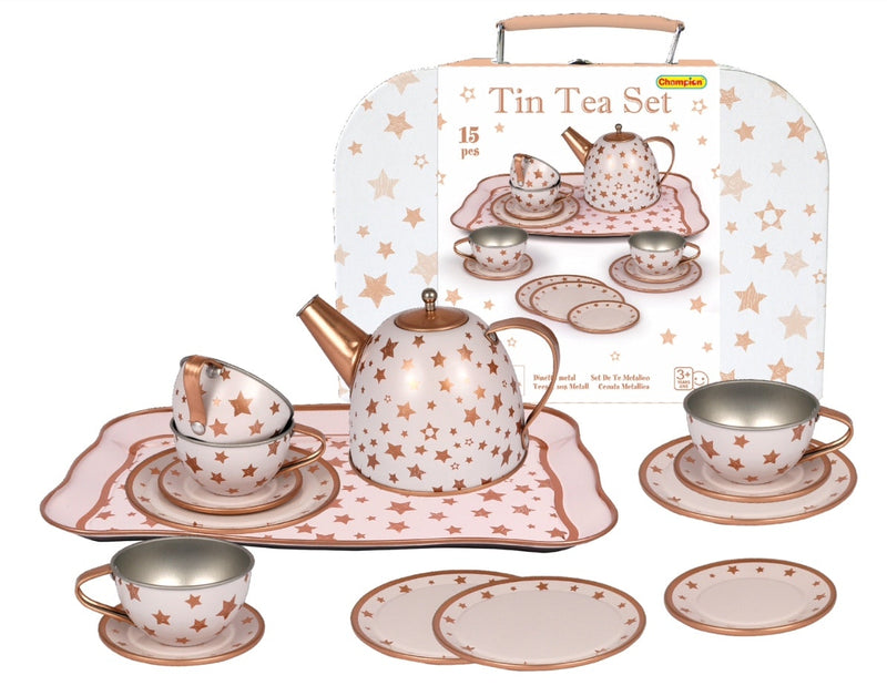 tin-tea-set-gold-star-pattern-in-multi-colour-print