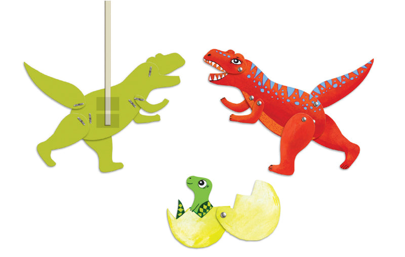 Djeco - Dinosaurs Small Puppets