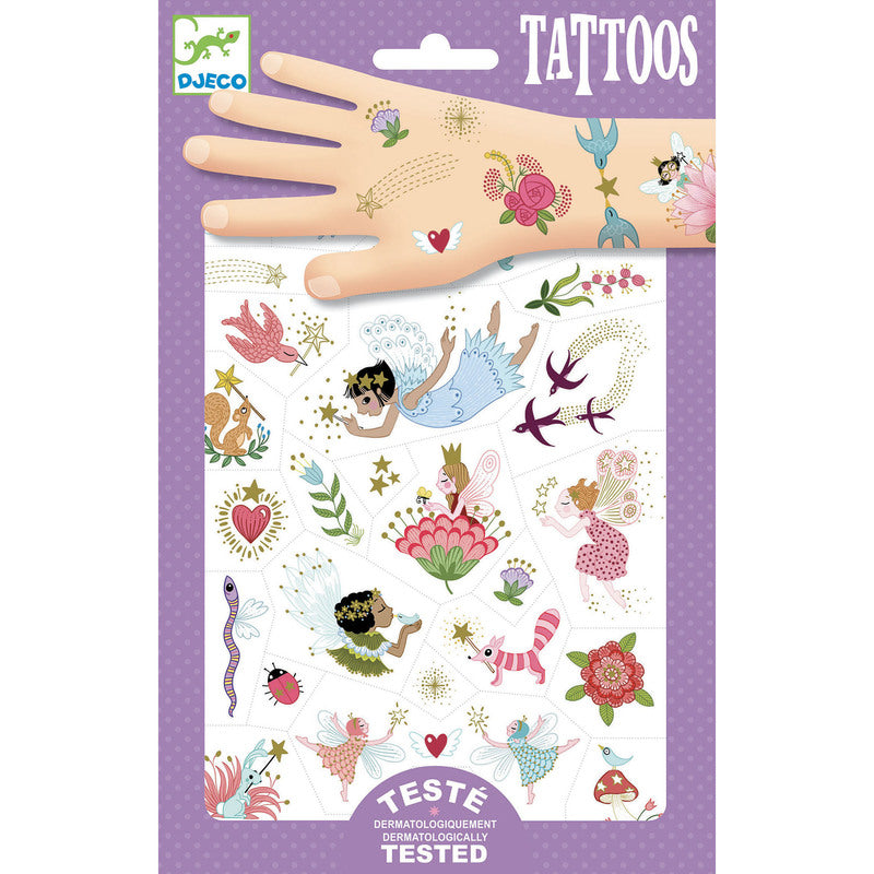 Djeco - Tattoos Fairy Friends