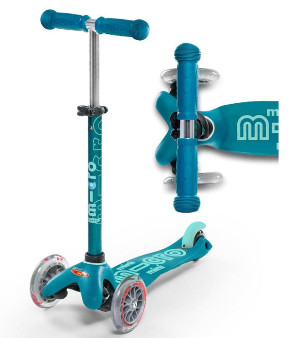 mico scooters mini micro scooter in aqua blue