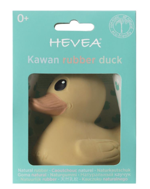 Hevea - Kawan Natural Rubber Duck, Yellow