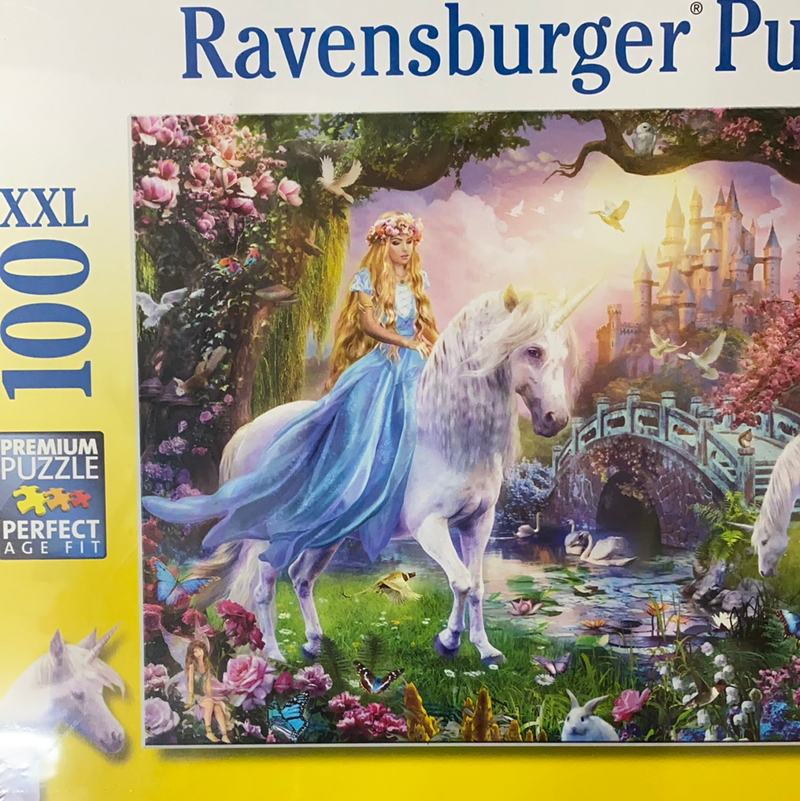 Ravensburger - Jigsaw Puzzle, 100 magical unicorns