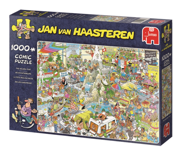 Jumbo - Jan van Haasteren Jigsaw Puzzle 1000 piece, Holiday Fair