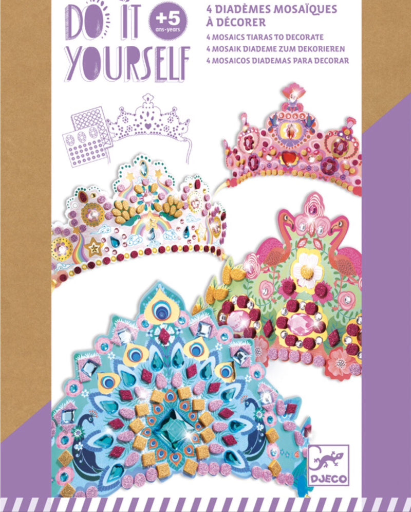 Djeco - Do it Yourself Mosaic Tiara Kit