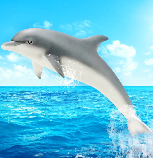 Schleich Wild Life Dolpin is a graceful replica for imaginative play. Recommended for children ages 3-8 years